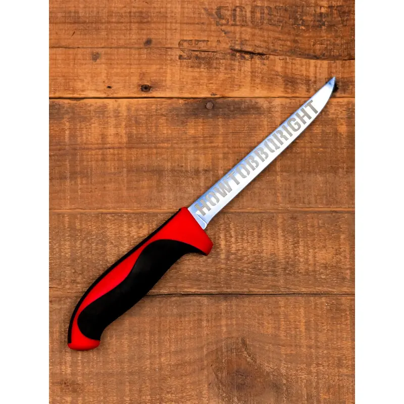 HowToBBQRight 6 Inch Wide Boning Knife