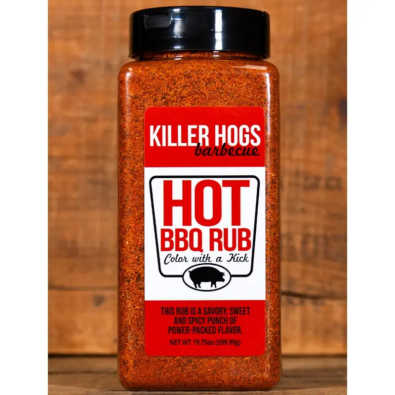 *NEW SIZE* Killer Hogs Hot Rub 28oz Shaker