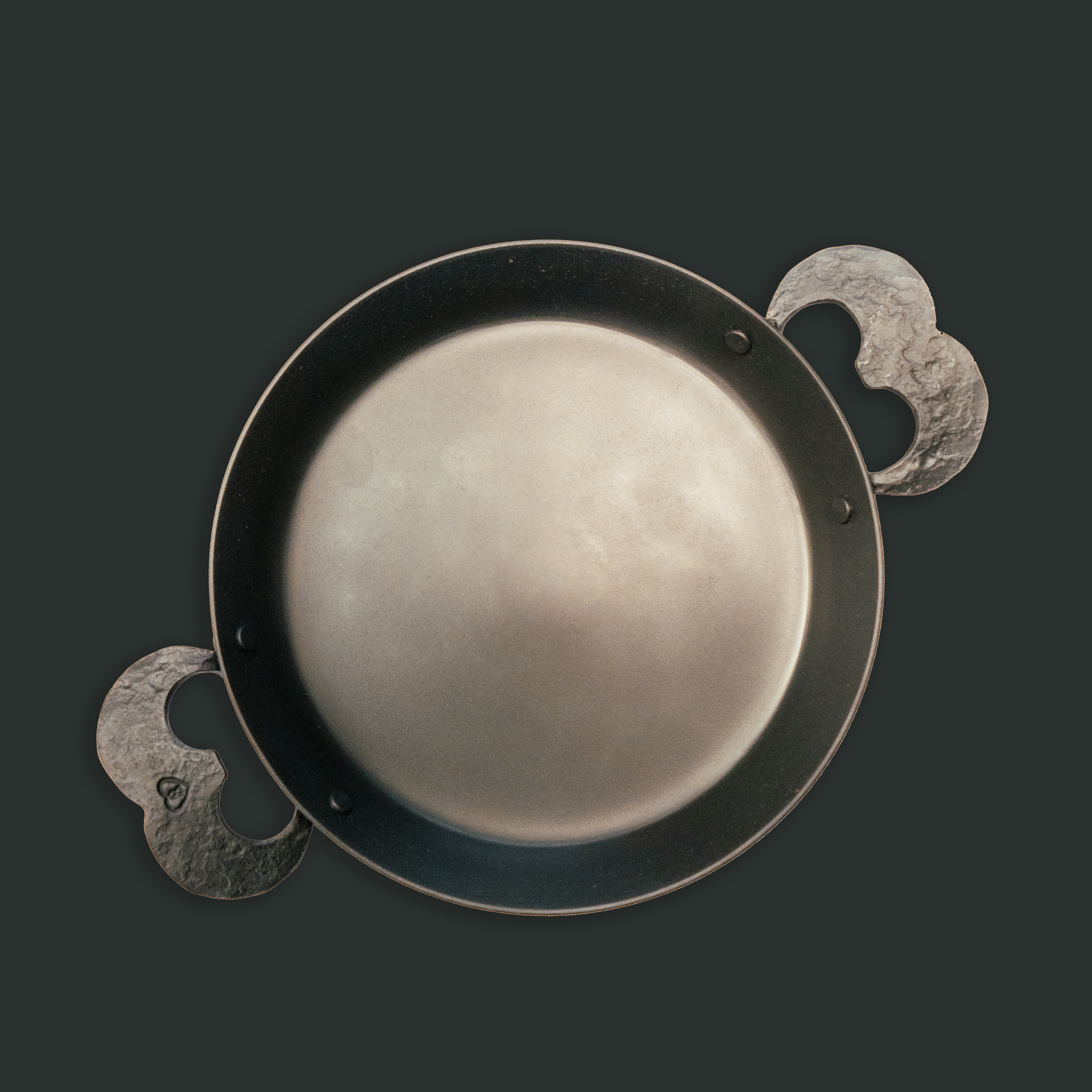 8" Dual Handle Carbon Steel Lockhart Skillet